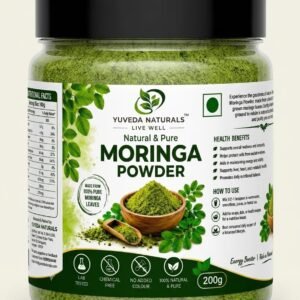 Moringa Powder 200g, Premium Quality A+ Grade, Drumstick leaf powder, Herbal Supplement | Lab Tested